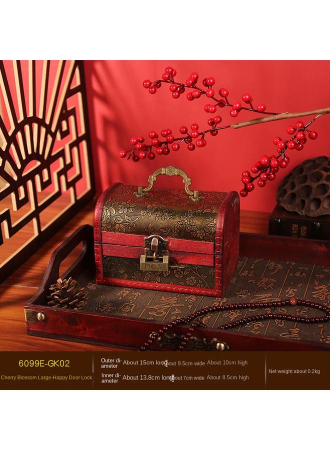 الأزرق جي دبليو التخزين الإبداعي للصناديق الخشبية الصغيرة ، وصناديق الصابون المصنوعة يدويًا العتيقة ، وصناديق المجوهرات الخشبية ، وصناديق تخزين الدعائم الفوتوغرافية - Image 1