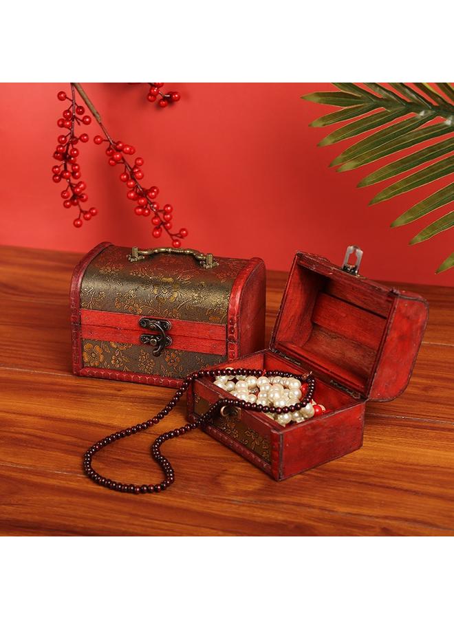 الأزرق جي دبليو التخزين الإبداعي للصناديق الخشبية الصغيرة ، وصناديق الصابون المصنوعة يدويًا العتيقة ، وصناديق المجوهرات الخشبية ، وصناديق تخزين الدعائم الفوتوغرافية - Image 3