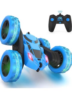 ORiTi ORiTi Remote Control car 2.4 GHz Electric Race Stunt Car Double Sided 360° Rolling Rotating Rotation LED Headlights RC 4WD High Speed Off Road  - Image 1