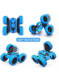 ORiTi ORiTi Remote Control car 2.4 GHz Electric Race Stunt Car Double Sided 360° Rolling Rotating Rotation LED Headlights RC 4WD High Speed Off Road  - Image 3