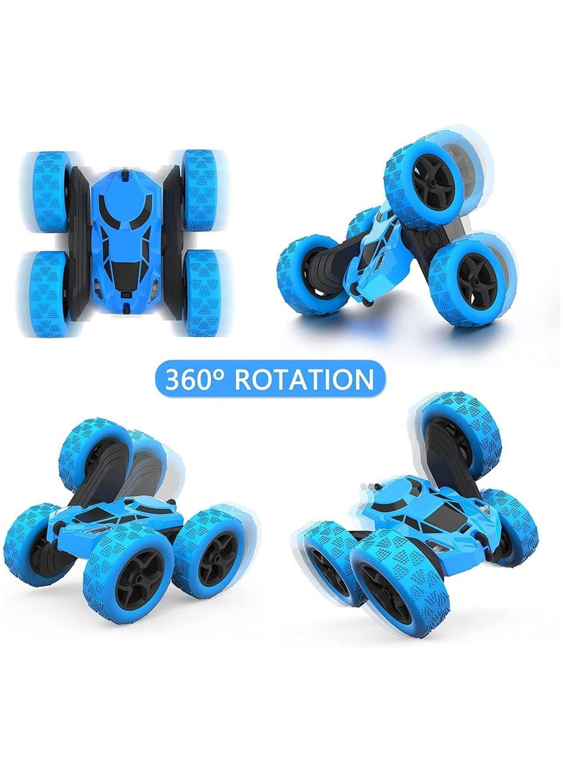 ORiTi - ORiTi Remote Control car 2.4 GHz Electric Race Stunt Car Double Sided 360° Rolling Rotating Rotation LED Headlights RC 4WD High Speed Off Road - Image 1