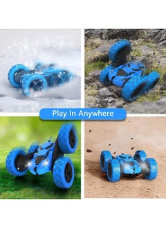 ORiTi ORiTi Remote Control car 2.4 GHz Electric Race Stunt Car Double Sided 360° Rolling Rotating Rotation LED Headlights RC 4WD High Speed Off Road  - Image 4