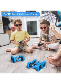 ORiTi ORiTi Remote Control car 2.4 GHz Electric Race Stunt Car Double Sided 360° Rolling Rotating Rotation LED Headlights RC 4WD High Speed Off Road  - Image 5