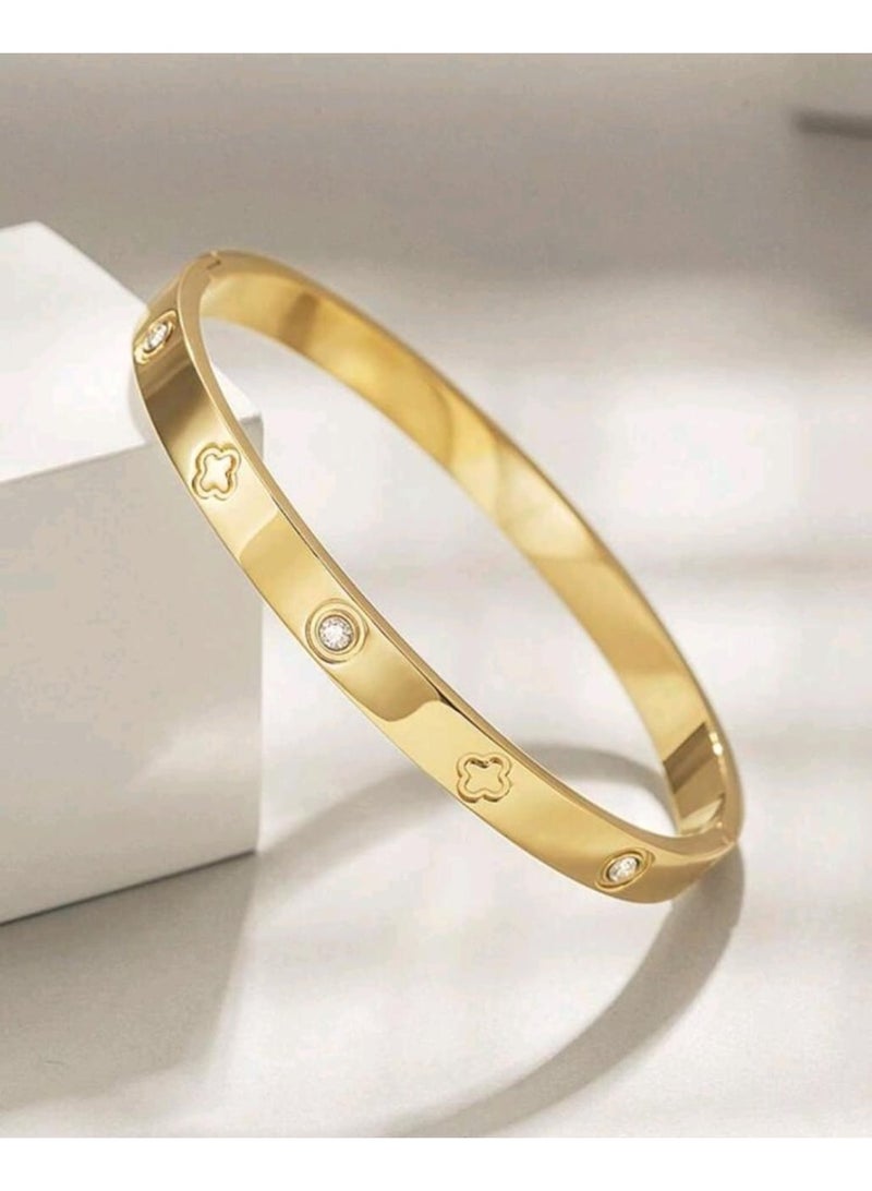 Shein Shein 2pcs  stainless steel bracelet  - Image 5