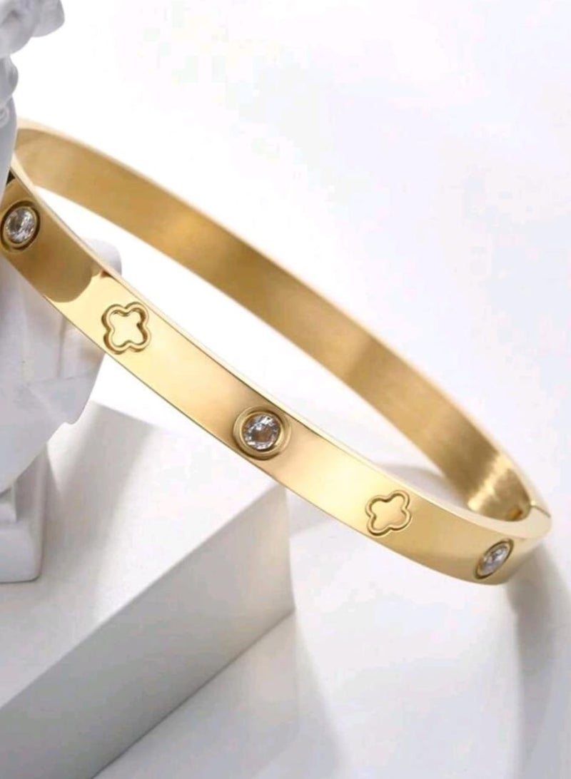 Shein Shein 2pcs  stainless steel bracelet  - Image 3