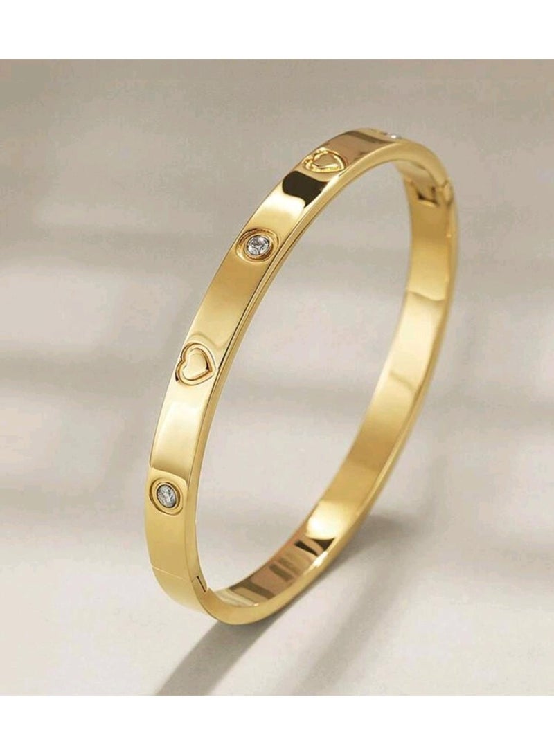 Shein 2pcs  stainless steel bracelet - Image 5