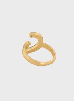 ELLA Moon & Star Diamante Ring  - Image 2