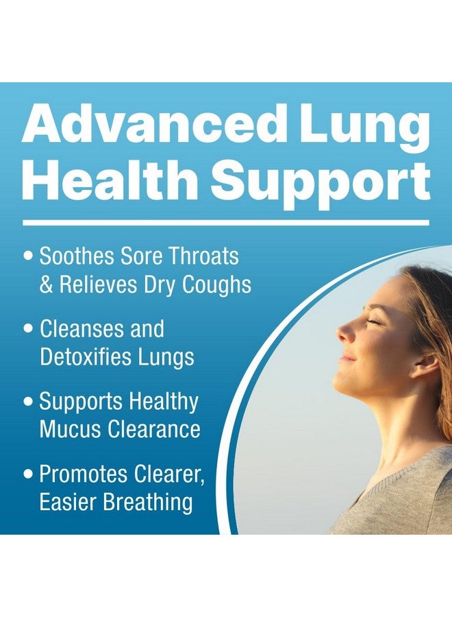 Generic Lung Clear Pro Lung Support Supplement Drops with Wild Mullein Leaf Extract for Lungs and Mucus Relief Support - 2 Fl oz  - Image 2