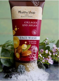 Healthy shop COLLAGEN & ARGAN FACE WASH  - Image 2