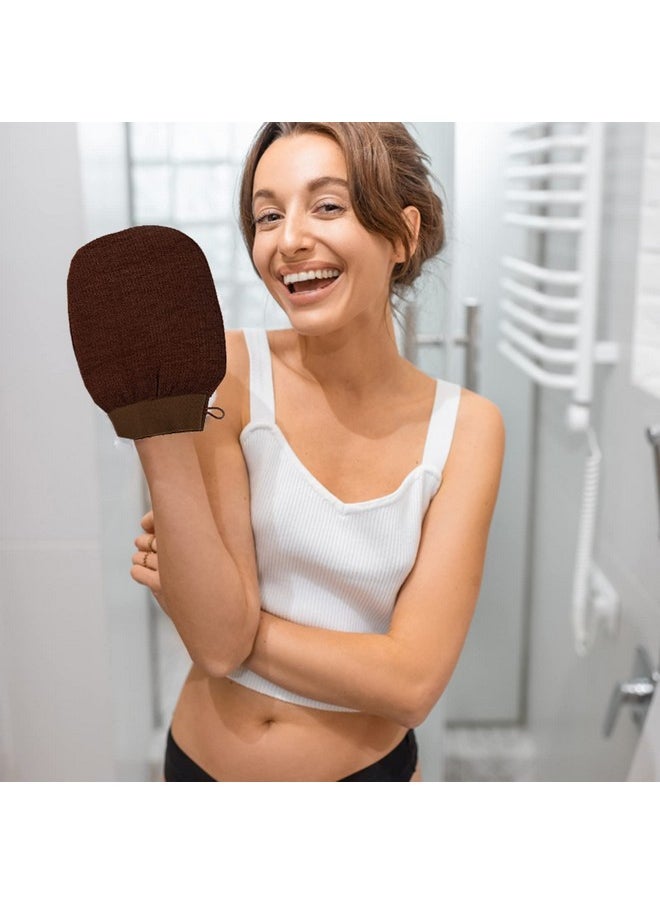 TOPZEA - 8 Pack Exfoliating Glove Body Scrub Korean Exfoliating Mitt Exfoliating Scrub Washingcloth Dead Skin Remover For Body Exfoliation Keratosis Pilaris - Image 1