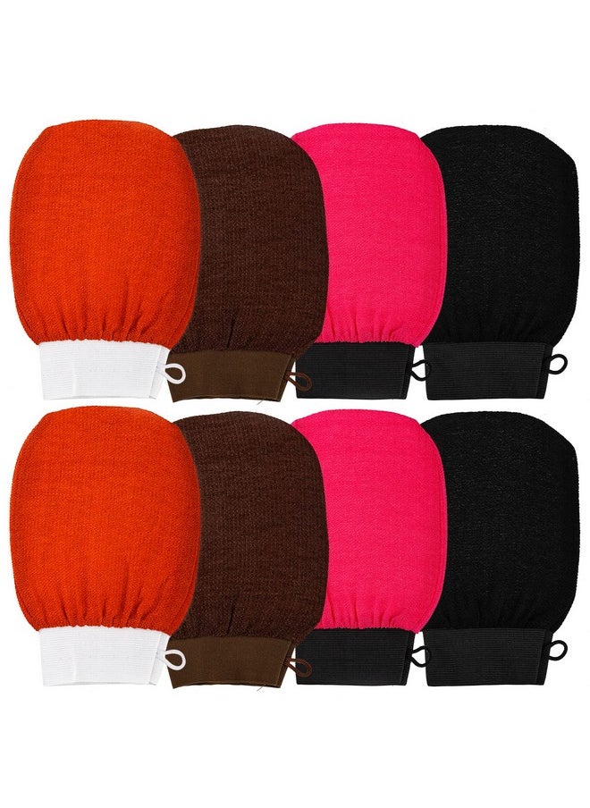 TOPZEA - 8 Pack Exfoliating Glove Body Scrub Korean Exfoliating Mitt Exfoliating Scrub Washingcloth Dead Skin Remover For Body Exfoliation Keratosis Pilaris - Image 1