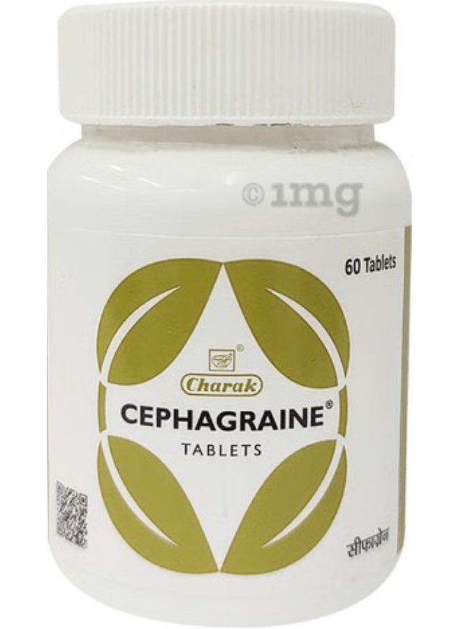 Charak Cephagraine Tablets -60 Nos - Image 1
