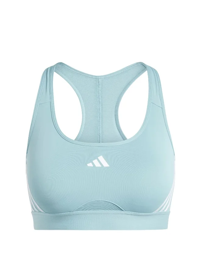 Adidas adidas Pwrct Ms 3S Bra Green Training Bra 2XSB