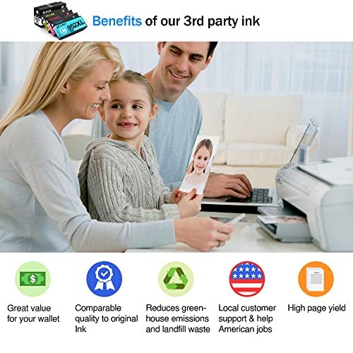 Cartlee Compatible Ink Cartridges Replacement for HP 952xl Ink Cartridges Combo Pack for HP 952 Combo Pack for HP952XL for 8710 Printer 952 XL for HP952 Black and Color 4pk - Image 2