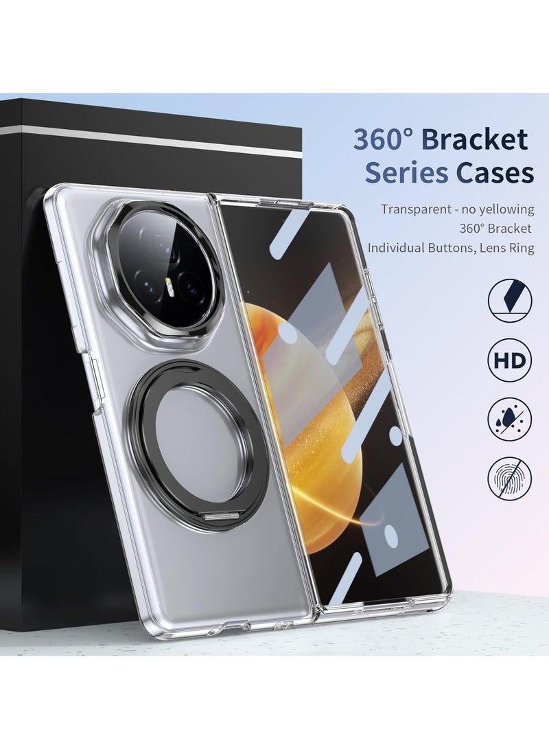 عام "حافظة مغناطيسية لهونر ماجيك V3 - مزودة بحماية شاشة، حامل دوار 360°، وغطاء شفاف مضاد للصدمات" - Image 2