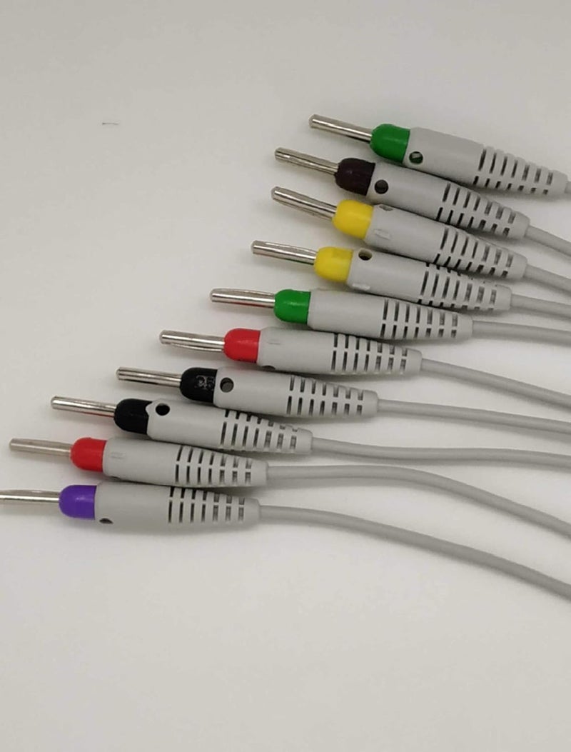 Biometric Cables 10 Lead ECG Cable Compatible for BPL108R BPL6108 BPL6108T BPL6108R BPL6208 8108R - Image 2