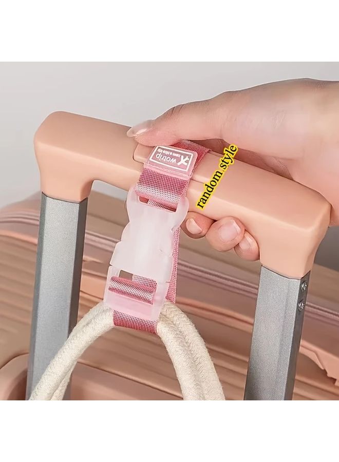 4Pcs Adjustable Travel Luggage Straps Quick Release Buckle Random Color Portable Durable - Image 3