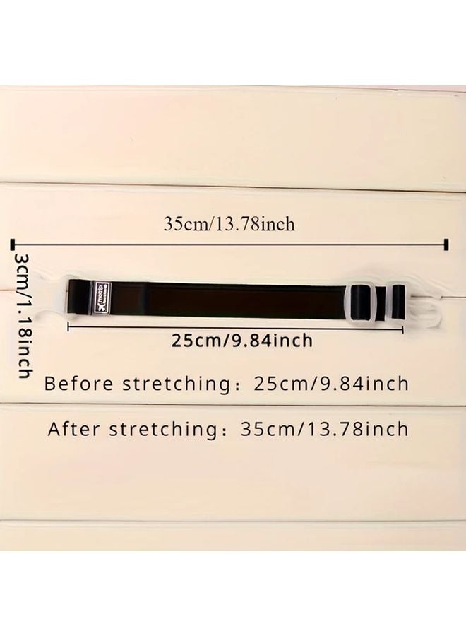 4Pcs Adjustable Travel Luggage Straps Quick Release Buckle Random Color Portable Durable - Image 5