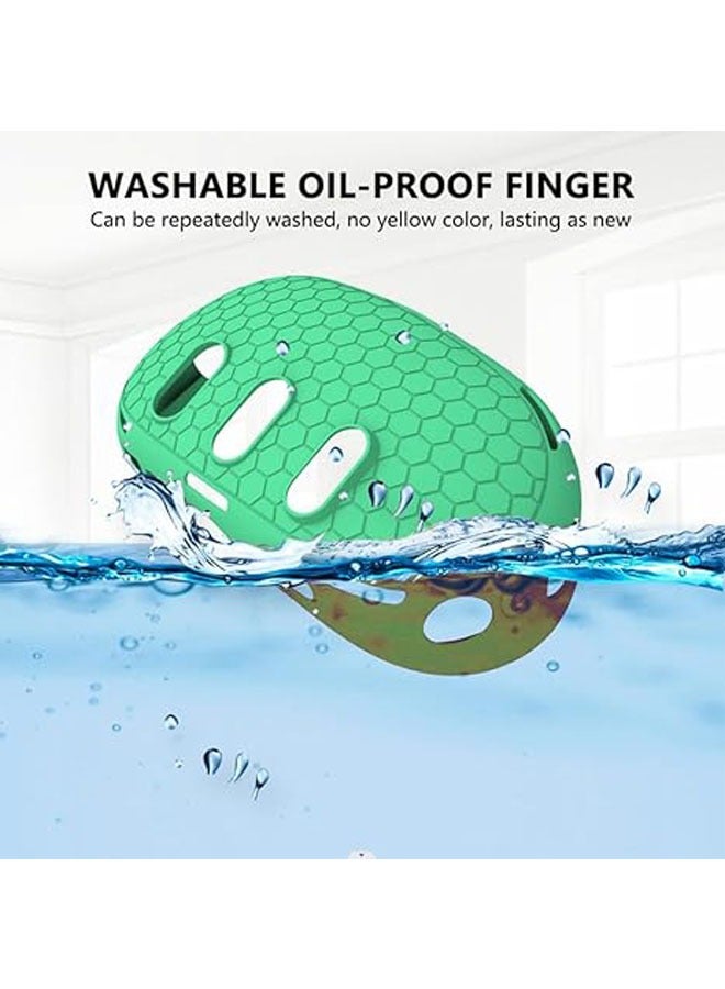 تتوافق الحافظة المكونة من 7 قطع مع ملحقات Meta/Oculus Quest 3، وأقنعة VR TPU، وأغطية المقبض لأجهزة التحكم Quest 3، ودروع الوجه، ورقع العين المقاومة للعرق، وواقيات العدسات - Image 3