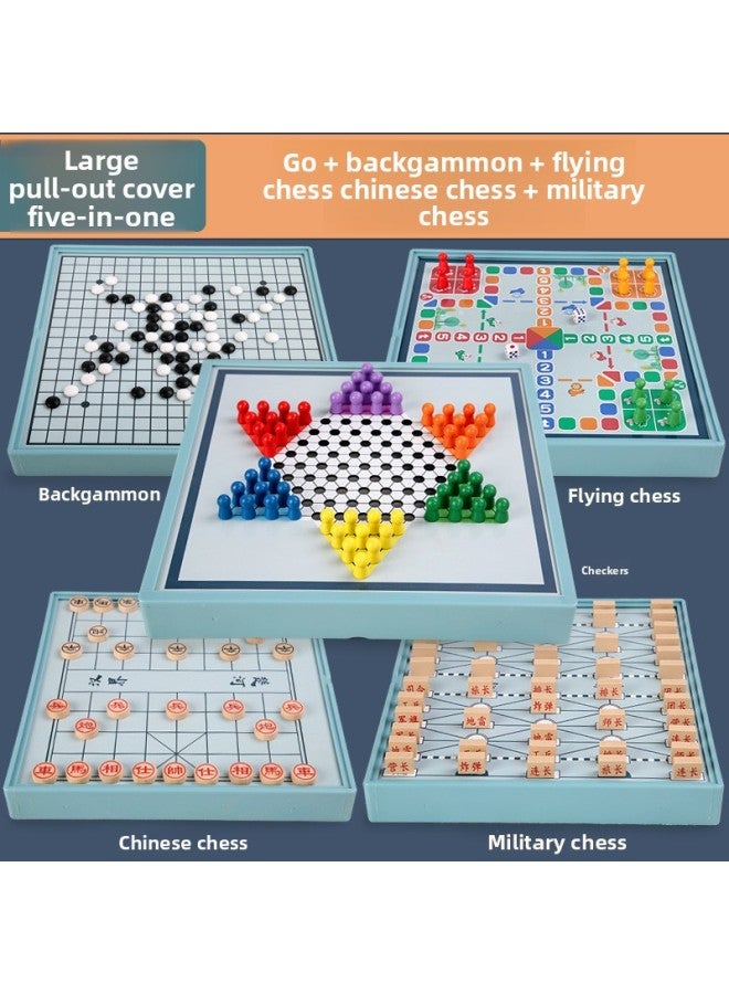 لعبة الداما المتكاملة، الشطرنج الطائر، لعبة شطرنج غوبانغ كولوسيوم، شطرنج متعدد الوظائف، ألعاب خشبية تعليمية للأطفال والطلاب