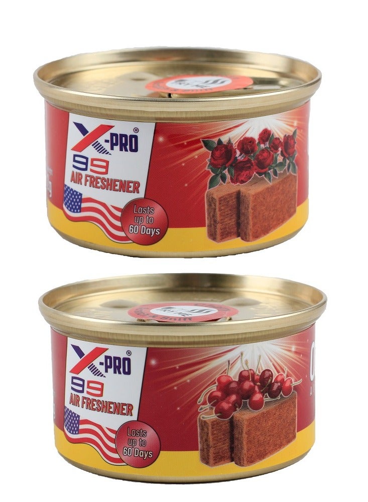 X-Pro99 Organic Air Freshener Cherry + Rose