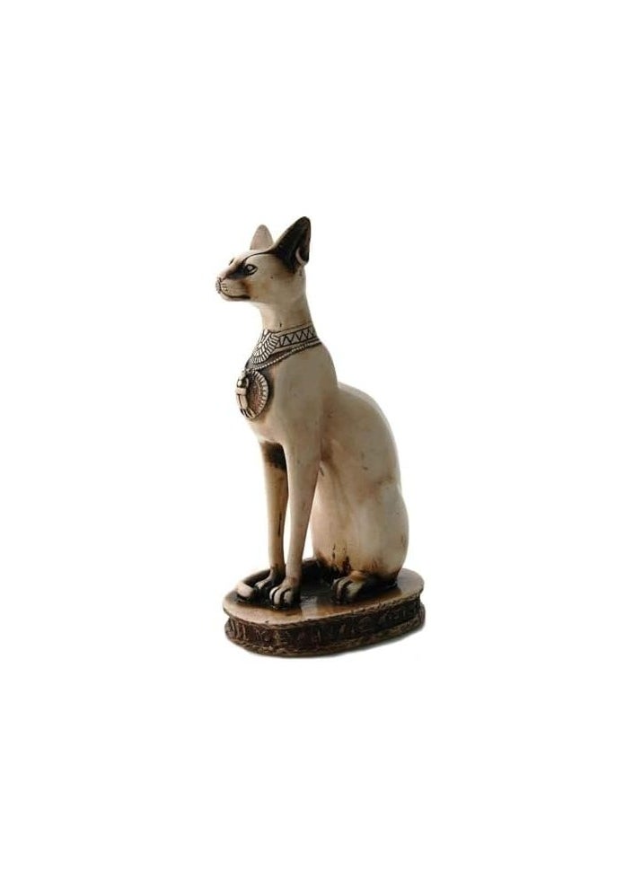 Egyptian Cat Statue Made of Stone, Resin and Resin Egyptian Cat Statue for Home Room Decoration Home Decor Gifts (Medium Height 5.4 Inch) Black - pzsku/Z49848A12A3F908E49E63Z/45/_/1737620592/506dc53b-7e85-4179-b09a-e12684d4b88b