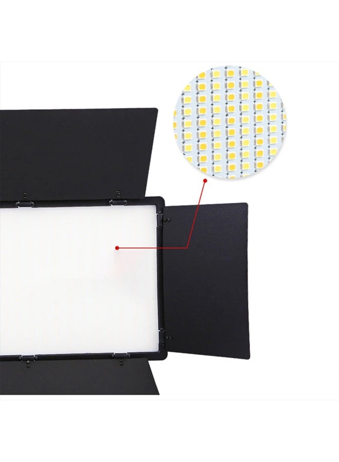 عام لوحة إضاءة LED احترافية للتصوير وصناعة المحتوى – 300 LED مع تحكم بالسطوع ودرجة اللون 3200K-6500K - Image 4