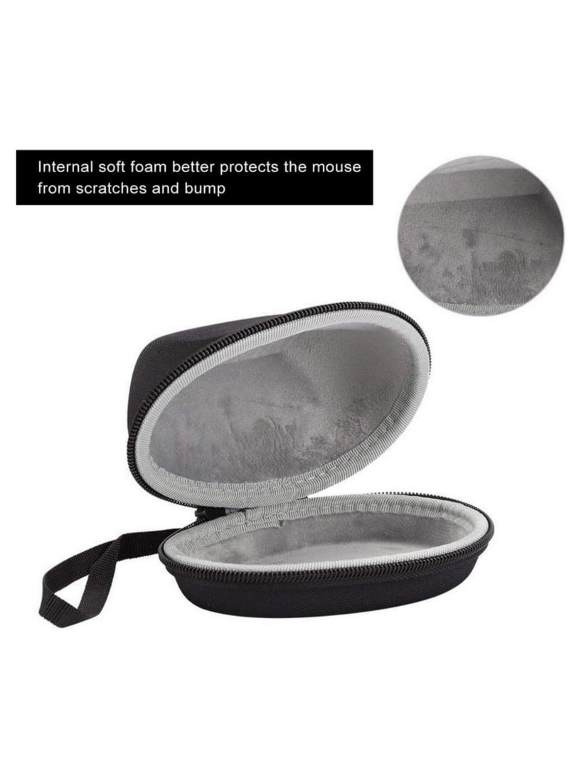 قطعة واحدة حقيبة حمل مقاومة للماء لـ Logitech MX Vertical ماوس لعبة، صندوق تخزين، حقيبة حمل، علبة صلبة من الإيفا مضادة للصدمات بسحاب - Image 3