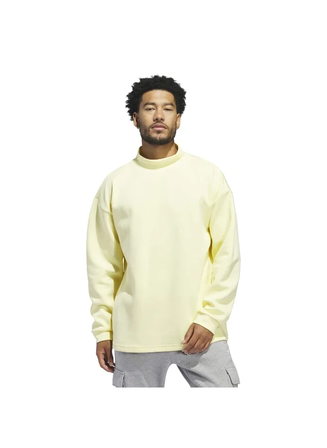 adidas Originals adidas Mock Neck Yellow Originals Unisex SWEATSHIRTS