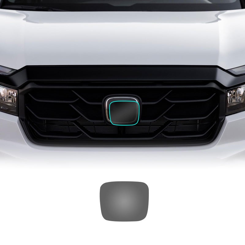 FDAIUN for Honda Car Smoked Emblem Protection Film 85MIL TPU Blacked Logo Protection Accessories for 20192025 Honda Ridgeline - Image 3