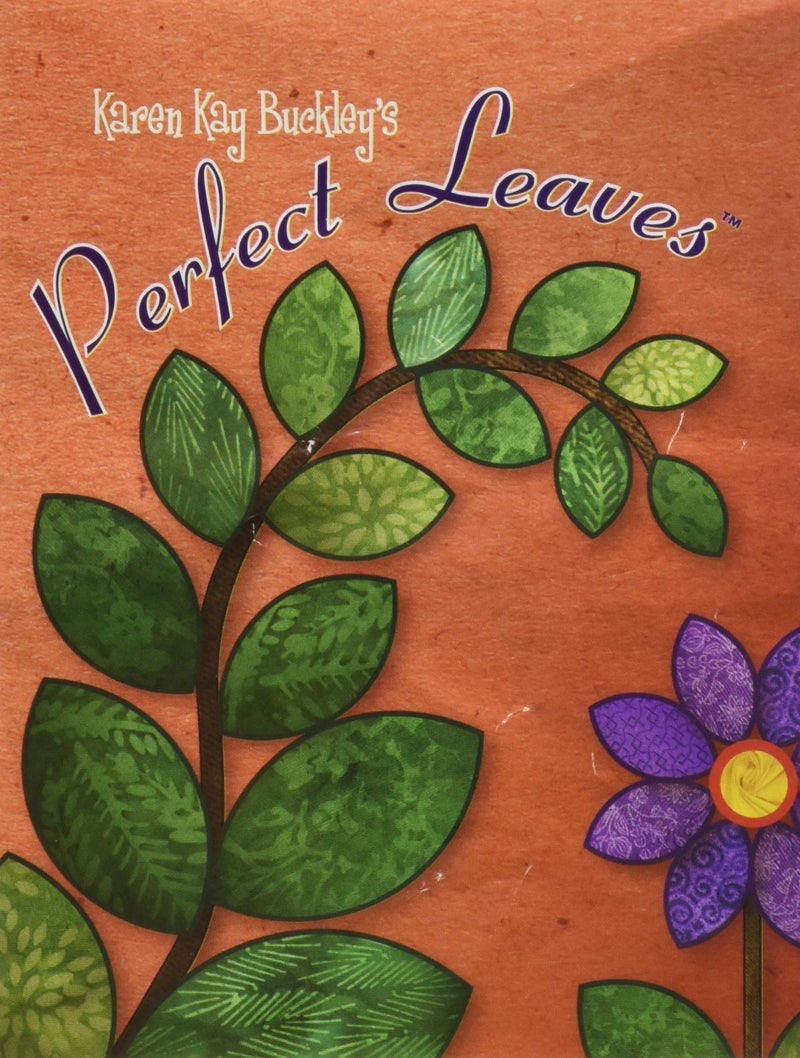Karen Kay Buckley Karen Kay Buckley Perfect Leaves HeatResistant Plastic Templates 15 Sizes of PrecisionCut Leaves Hand and Machine Appliqu Quilting Patchwork Sewing Ironable with DryMedium Heat 