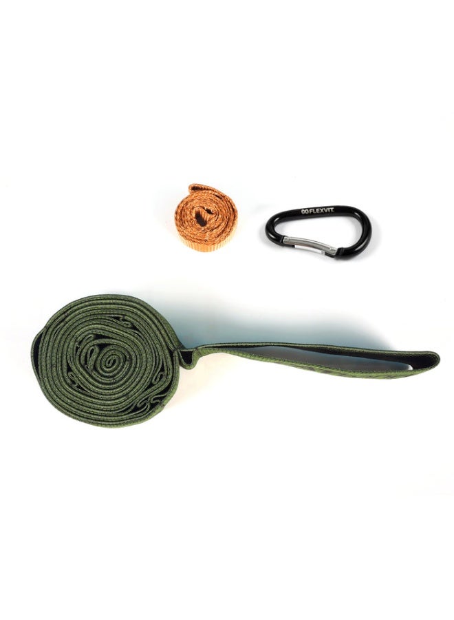 FLEXVIT شريط مقاومة تكتيكي PATband - شريط مقاومة القوة التكتيكية زيتوني - صنع في ألمانيا - Image 2