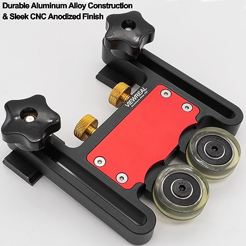ViewReal Versatile Bearing Roller Featherboards for Table Saw and Router Table Fence: Precise Cutting and Enhanced Safety with Featherboards for Table Saw Accessories - Image 5
