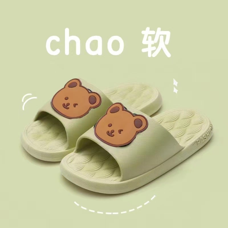 Children'S Slippers With A Poop-Feeling Feel For Small And Medium-Sized Children, New Summer Cute Cartoon Household Outer Wear Soft-Soled Sandals And Slippers For Sale - Image 5