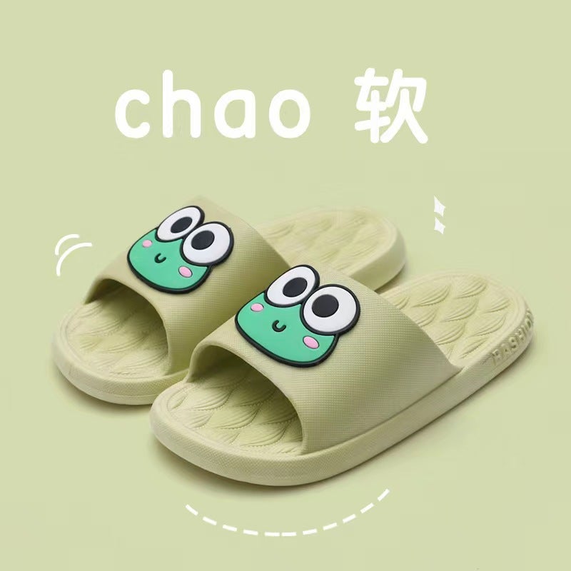 Children'S Slippers With A Poop-Feeling Feel For Small And Medium-Sized Children, New Summer Cute Cartoon Household Outer Wear Soft-Soled Sandals And Slippers For Sale - Image 3
