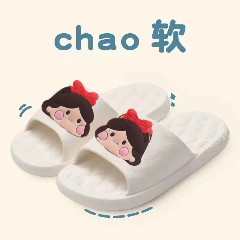 Children'S Slippers With A Poop-Feeling Feel For Small And Medium-Sized Children, New Summer Cute Cartoon Household Outer Wear Soft-Soled Sandals And Slippers For Sale - Image 4