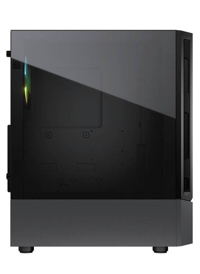 Cougar - MX360 Dual Blades of Lightning RGB Mid Tower PC Case, Supports up to 360MM Radiator, 315MM Graphics Card, 170MM CPU Cooler, USB 3.0 x 2, USB 2.0 x 1, Audio, RGB Button, Black | 385CC60.0001 - Image 1