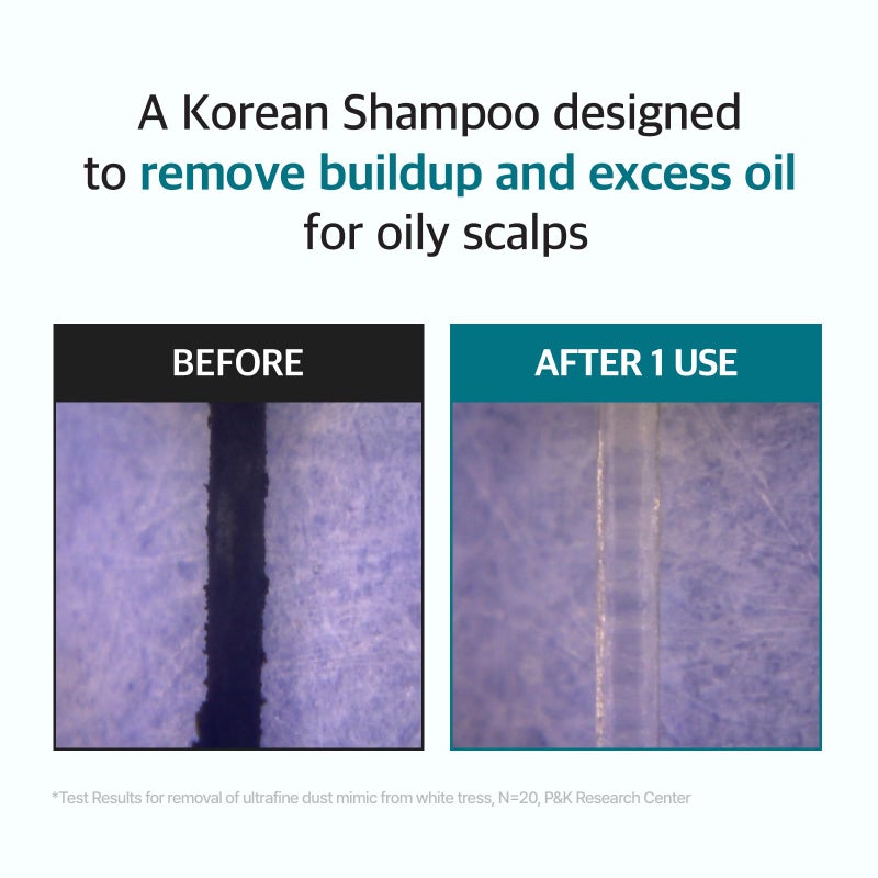 RYO Deep Cleansing Shampoo with Korean Ginseng & Caffeine - Cooling and Refreshing for Oily Scalp, Hair Loss Care, Anti-Dandruff, Sebum Control, 16 Fl Oz. - Image 2