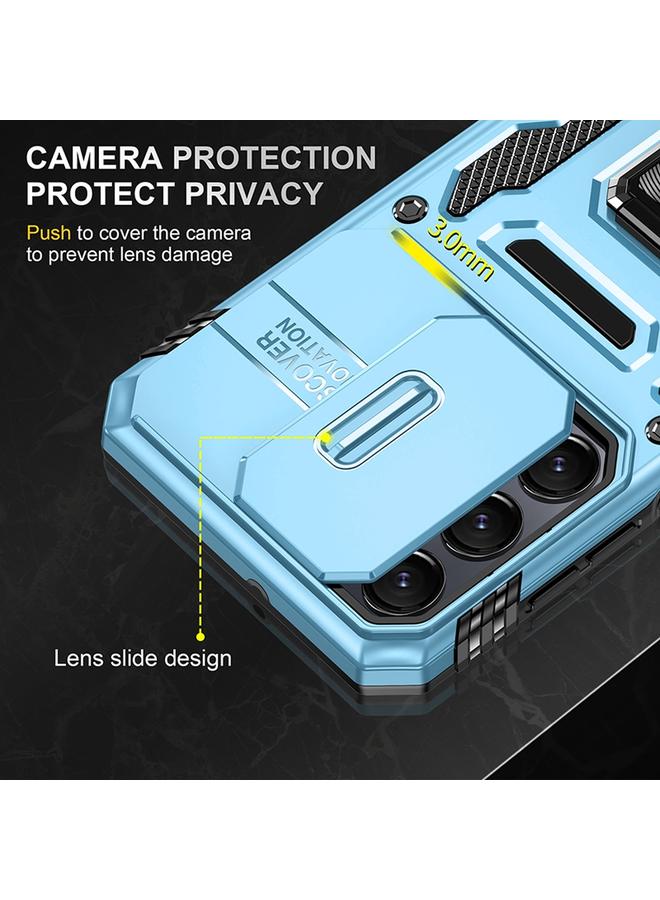 اس-توب جراب لهاتف Samsung Galaxy A16 4G / 5G Armor PC Hybrid TPU Camera Shield - Image 5
