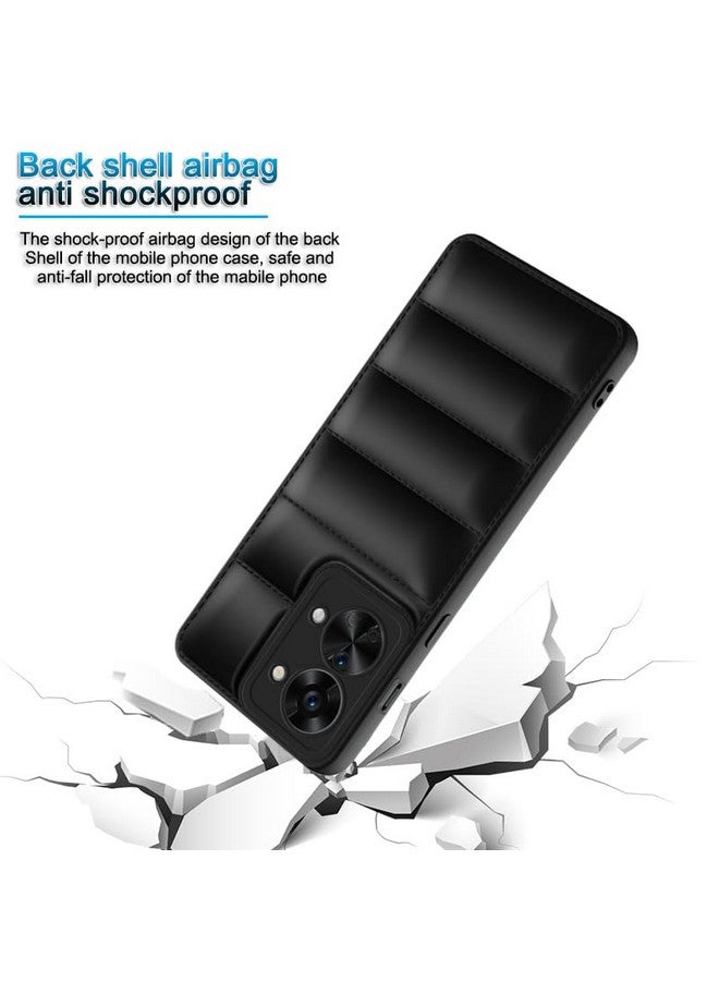 Plus غطاء كاميرا بوفير بلس لحماية الكاميرا غطاء خلفي ناعم لهاتف OnePlus Nord 2T 5G - أسود - Image 4