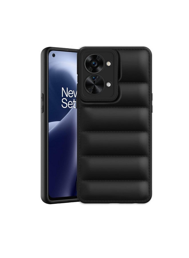 Plus غطاء كاميرا بوفير بلس لحماية الكاميرا غطاء خلفي ناعم لهاتف OnePlus Nord 2T 5G - أسود - Image 1