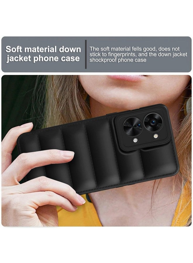 Plus غطاء كاميرا بوفير بلس لحماية الكاميرا غطاء خلفي ناعم لهاتف OnePlus Nord 2T 5G - أسود - Image 5