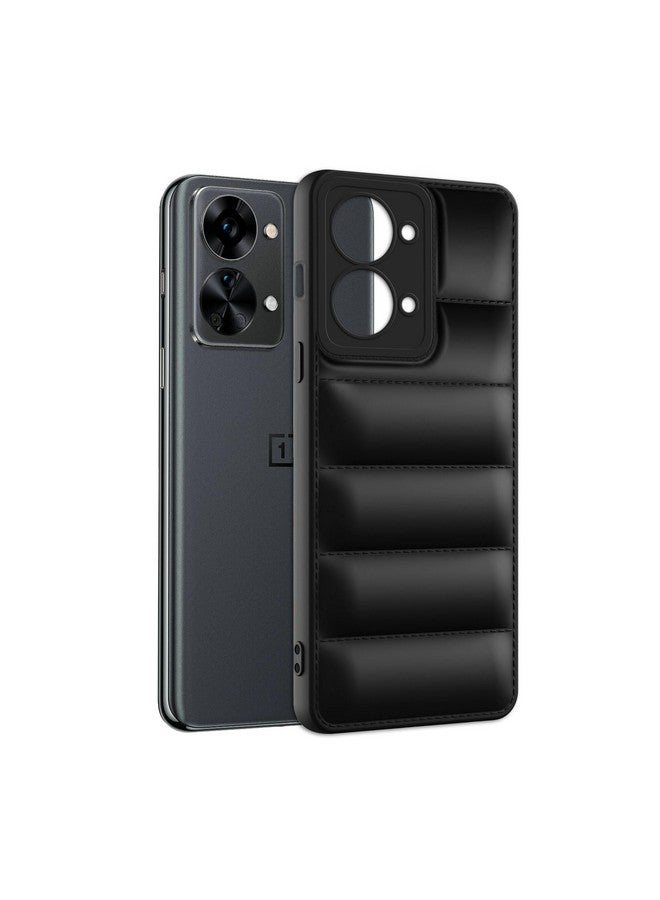 Plus غطاء كاميرا بوفير بلس لحماية الكاميرا غطاء خلفي ناعم لهاتف OnePlus Nord 2T 5G - أسود - Image 3