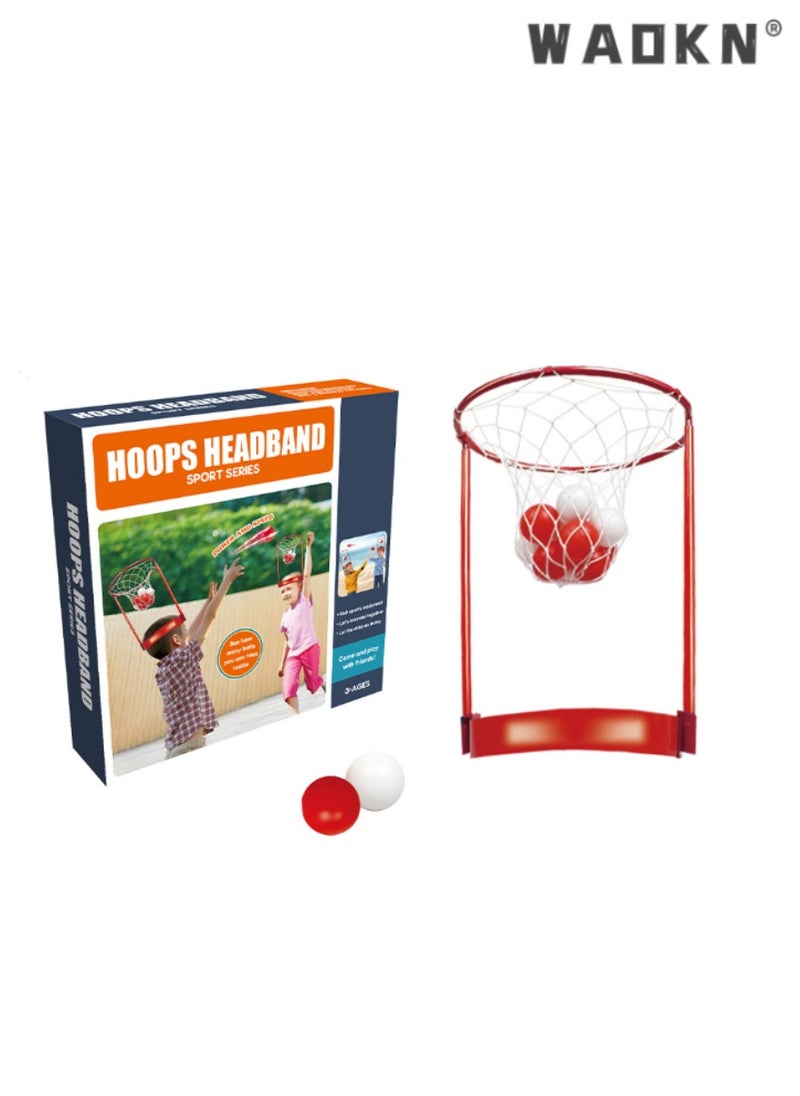 WAOKN Children's Headband Basketball Hoop Toy, Kids' Shooting Sports Game, Interactive and Fun Exercise Equipment, Ideal for 3-6 Years Old, Promotes Physical Activity and Coordination  - Image 1