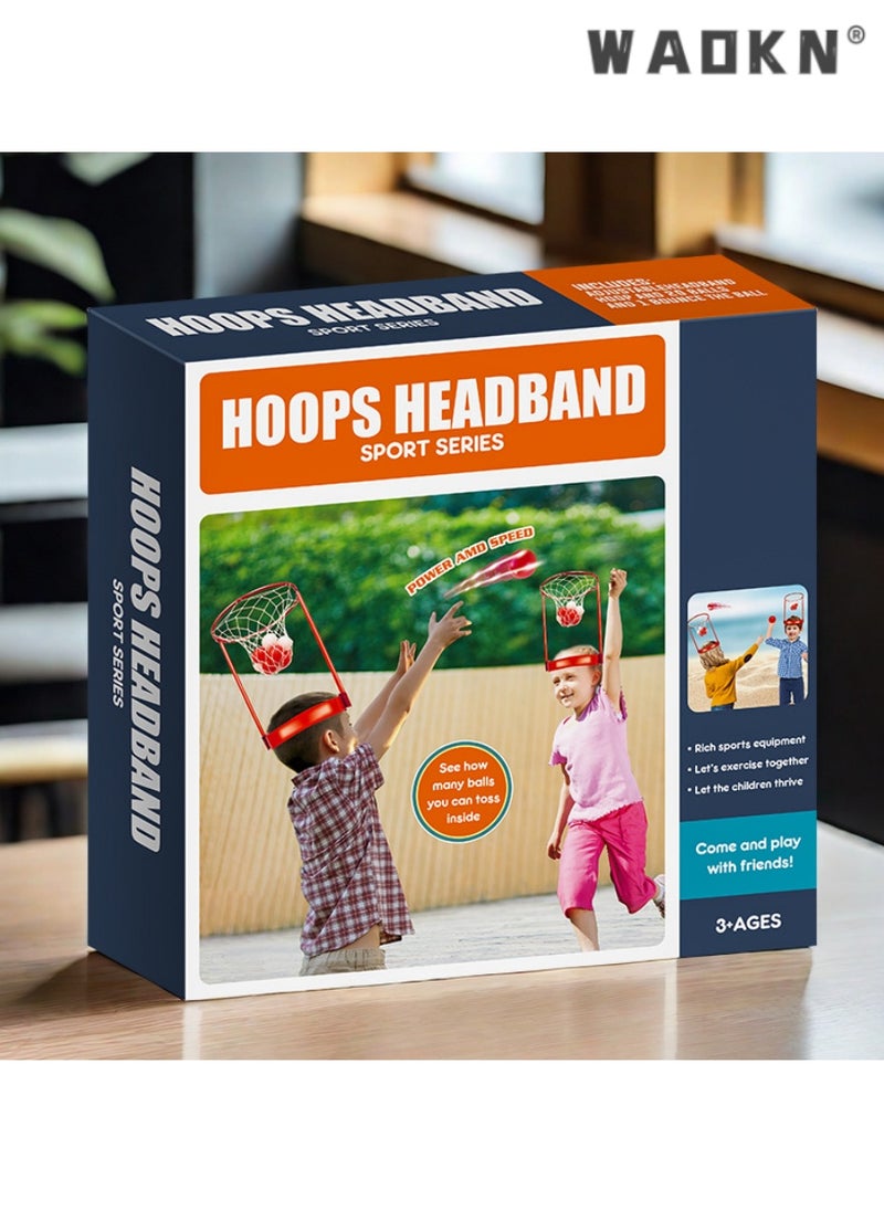 WAOKN Children's Headband Basketball Hoop Toy, Kids' Shooting Sports Game, Interactive and Fun Exercise Equipment, Ideal for 3-6 Years Old, Promotes Physical Activity and Coordination  - Image 3