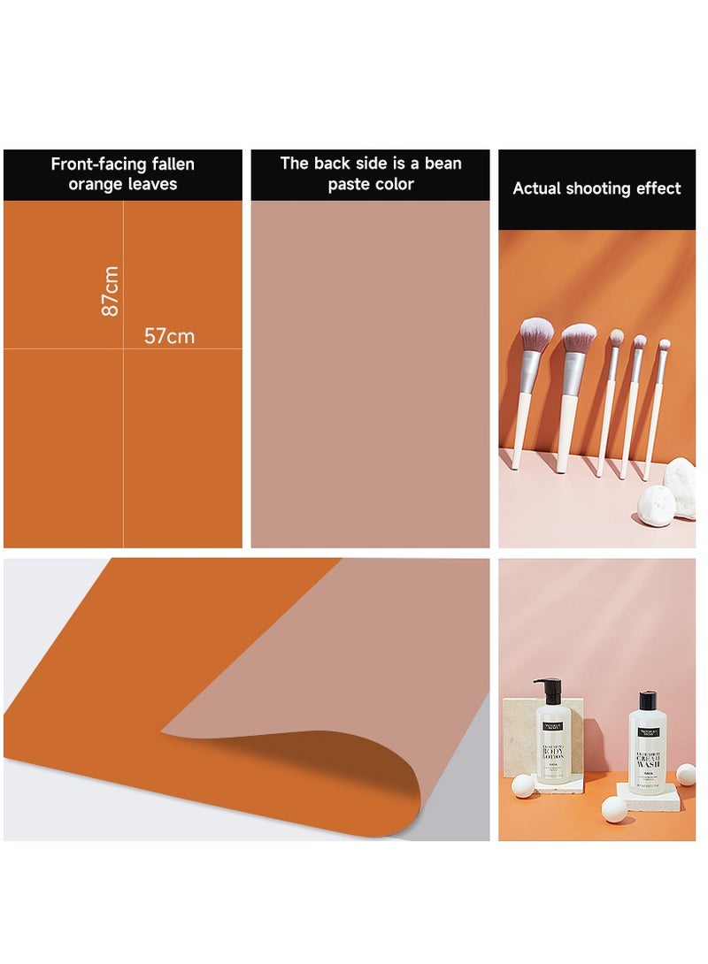 RATSAW 8 Pack 16 Patterns Original Design Photography Background Paper Double-Sided Waterproof Reusable 57 x 87 CM Morandi Photo Tabletop Backdrops for Food Jewelry Cosmetics Makeup - Image 4