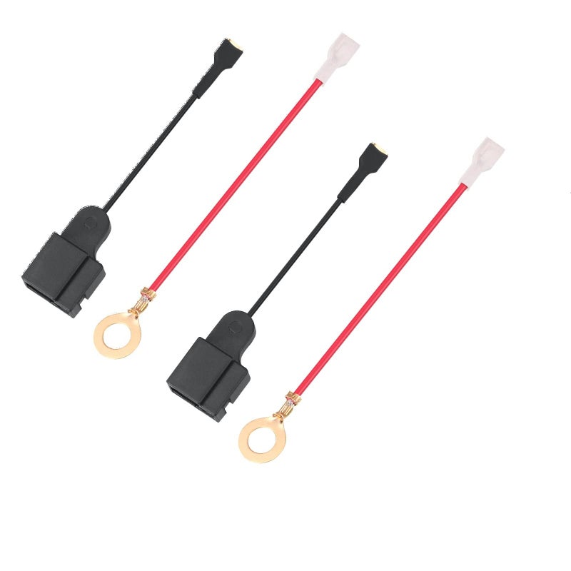 SEINECA 2pcs Car Horn Special Plug Compatible with Toyota Horn Adapter Wiring Harness Cable Car Horn Converter Wiring