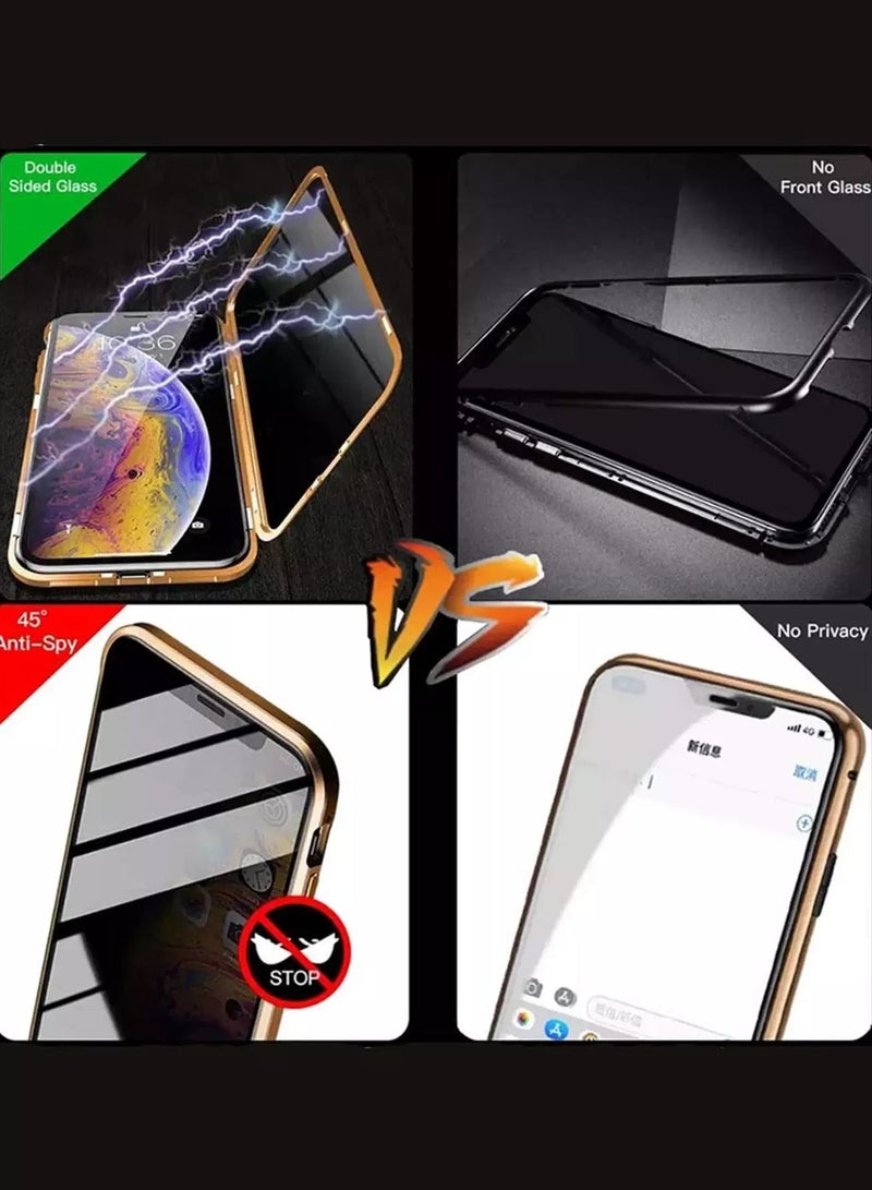 Contrast Frame Privacy Magnetic Case Compatible With iPhone  - Image 4