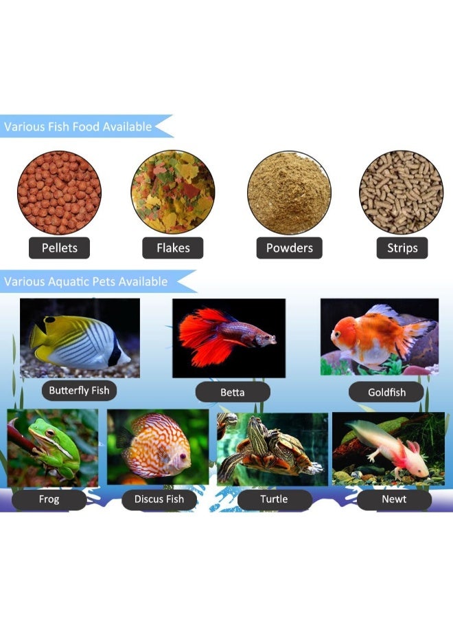 ريسن موزع طعام الأسماك الرقمي الأوتوماتيكي - البطاريات متضمنة - Image 3