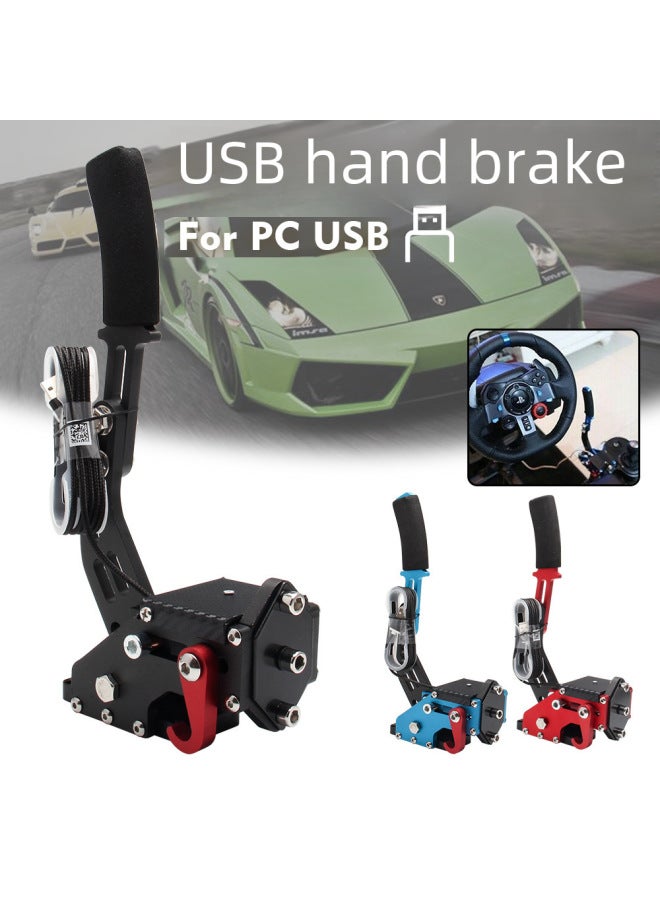 Pc Drift Handbrake Racing Steam Game Handbrake Usb Analog Linear Game Handbrake - Image 3